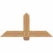 Ekena Millwork Eugene Smooth Timber Gable Bracket, Western Red Cedar, 48"W x 22"H x 5 1/2"D x 5 1/2"F, 11/12 Pitch GBW048X22X0606EUG00SWR - alternate 1